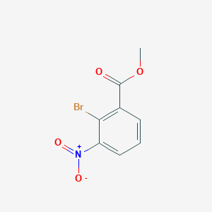 molecular formula C8H6BrNO4 B146872 2-溴-3-硝基苯甲酸甲酯 CAS No. 5337-09-7