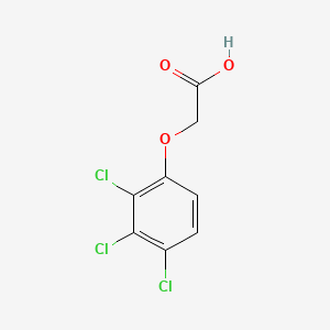 molecular formula C8H5Cl3O3 B14687203 Acetic acid, (2,3,4-trichlorophenoxy)- CAS No. 25141-27-9