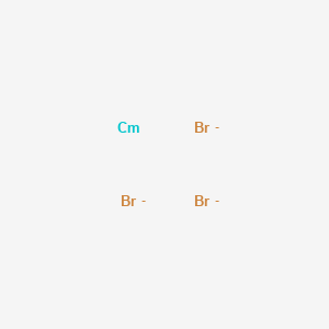 molecular formula Br3Cm-3 B14687248 Curium bromide (244CmBr3) CAS No. 14890-42-7