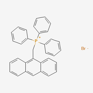 [(Anthracen-9-yl)methyl](triphenyl)phosphanium bromide