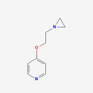 4-[2-(Aziridin-1-yl)ethoxy]pyridine