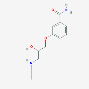 Benzamide, m-(3-(tert-butylamino)-2-hydroxypropoxy)-