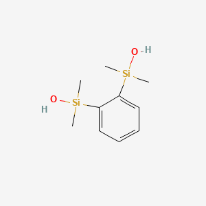 Silanol, phenylenebis[dimethyl-