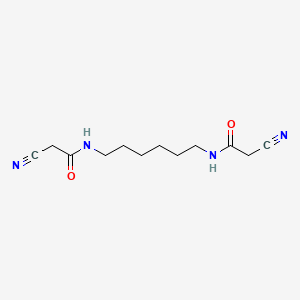 Acetamide, N,N'-1,6-hexanediylbis[2-cyano-