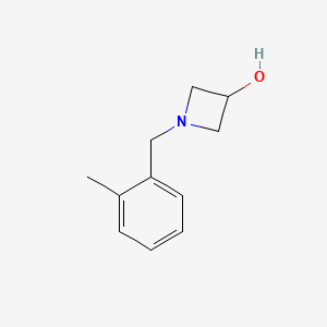 1-[(2-Methylphenyl)methyl]azetidin-3-ol