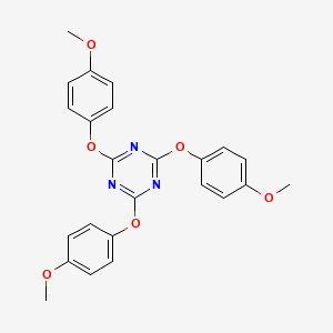 2,4,6-Tris(4-methoxyphenoxy)-1,3,5-triazine