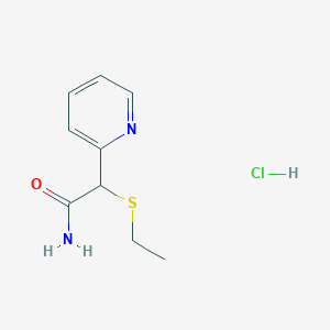 2-(2-Pyridyl)butanothioamide hydrochloride