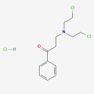 3-(Bis(2-chloroethyl)amino)-1-phenyl-1-propanone hydrochloride