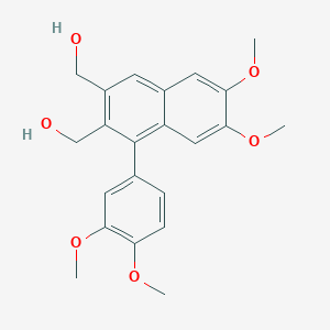 [1-(3,4-Dimethoxy-phenyl)-3-hydroxymethyl-6,7-dimethoxy-naphthalen-2-yl]-methanol