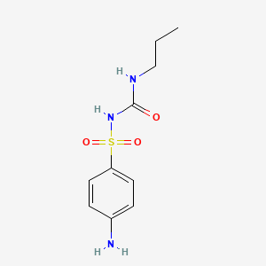 4-Amino-N-(propylcarbamoyl)benzene-1-sulfonamide