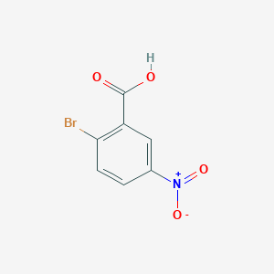 B146876 2-Bromo-5-nitrobenzoic acid CAS No. 943-14-6