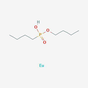 Butyl hydrogen butylphosphonate--europium (1/1)