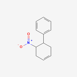 (6-Nitrocyclohex-3-en-1-yl)benzene