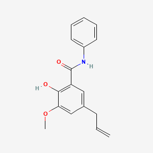 5-Allyl-2-hydroxy-3-methoxy-N-phenylbenzamide