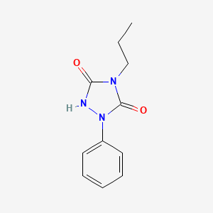 Bicarbamimide, 2-phenyl-N-propyl-