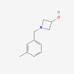 1-[(3-Methylphenyl)methyl]azetidin-3-ol
