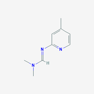 Methanimidamide, N,N-dimethyl-N'-(4-methyl-2-pyridinyl)-