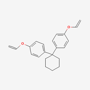 1-Ethenoxy-4-[1-(4-ethenoxyphenyl)cyclohexyl]benzene