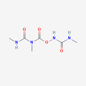 N,N,O-Tri(methylcarbamoyl)hydroxylamine