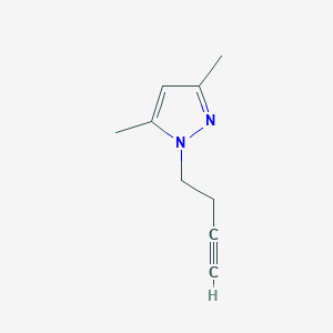 1-(but-3-yn-1-yl)-3,5-dimethyl-1H-pyrazole
