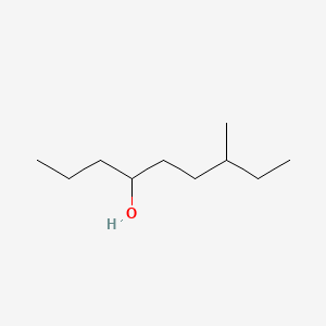 molecular formula C10H22O B14687918 7-Methylnonan-4-ol CAS No. 26981-98-6