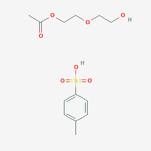 4-Methylbenzene-1-sulfonic acid--2-(2-hydroxyethoxy)ethyl acetate (1/1)