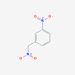 molecular formula C7H6N2O4 B14687956 1-Nitro-3-(nitromethyl)benzene CAS No. 34063-52-0