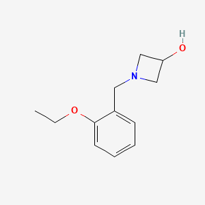 1-[(2-Ethoxyphenyl)methyl]azetidin-3-ol