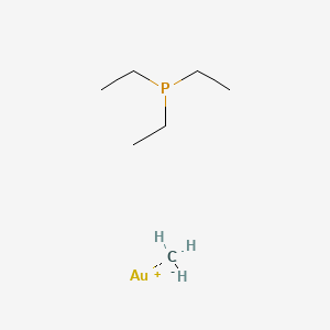 Gold, methyl(triethylphosphine)-