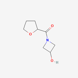 1-(Oxolane-2-carbonyl)azetidin-3-ol