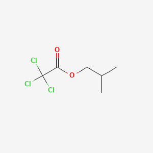 molecular formula C6H9Cl3O2 B14688051 2-methylpropyl 2,2,2-trichloroacetate CAS No. 33560-15-5