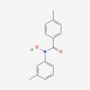 N-Hydroxy-4-methyl-N-(3-methylphenyl)benzamide