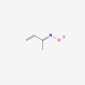 molecular formula C4H7NO B14688065 3-Buten-2-one, oxime 