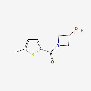 1-(5-Methylthiophene-2-carbonyl)azetidin-3-ol
