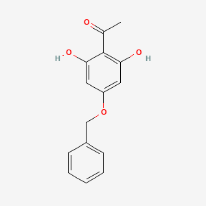 Ethanone, 1-[2,6-dihydroxy-4-(phenylmethoxy)phenyl]-