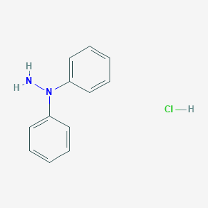 molecular formula C12H13ClN2 B146881 1,1-二苯肼盐酸盐 CAS No. 530-47-2