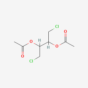 molecular formula C8H12Cl2O4 B14688126 2,3-Butanediol, 1,4-dichloro-, diacetate CAS No. 35128-51-9