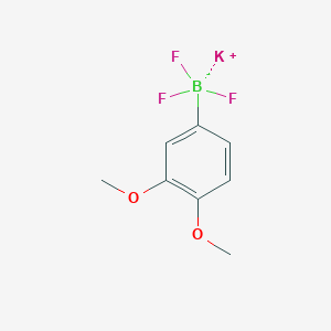 Potassium (3,4-dimethoxyphenyl)trifluoroboranuide