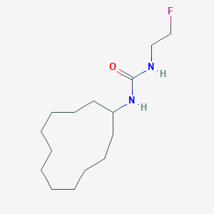 1-Cyclododecyl-3-(2-fluoroethyl)urea