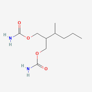 1,3-Propanediol, 2-(1-methylbutyl)-, dicarbamate