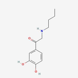 Acetophenone, 2-(butylamino)-3',4'-dihydroxy-