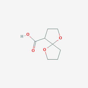 1,6-Dioxaspiro[4.4]nonane-4-carboxylic acid