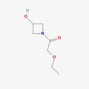 2-Ethoxy-1-(3-hydroxyazetidin-1-yl)ethan-1-one