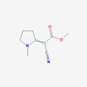 Methyl cyano(1-methylpyrrolidin-2-ylidene)acetate