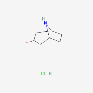 3-Fluoro-8-azabicyclo[3.2.1]octane hydrochloride