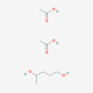 Acetic acid;pentane-1,4-diol