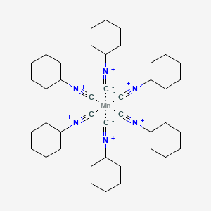 molecular formula C42H66MnN6 B14688386 Manganese(1+), iodide, (OC-6-11)- CAS No. 31392-73-1