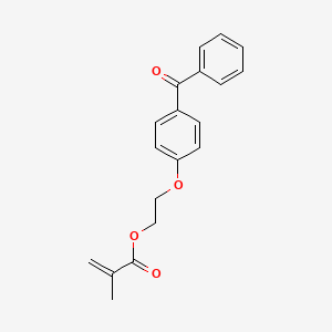 2-(4-Benzoylphenoxy)ethyl 2-methylprop-2-enoate