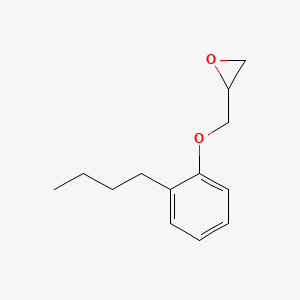 molecular formula C13H18O2 B14688415 2-[(2-Butylphenoxy)methyl]oxirane CAS No. 29756-52-3