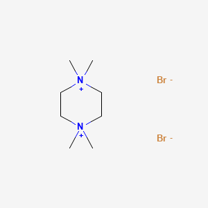 1,1,4,4-Tetramethylpiperazinediium dibromide